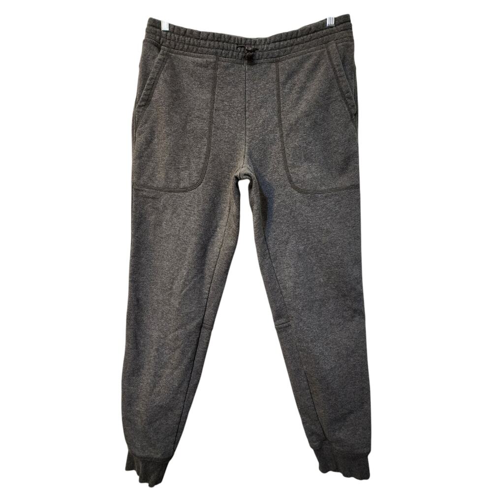Goodfellow Mens Jogger Sweatpants Size M Gray Pockets Toggle Drawstring Heavy